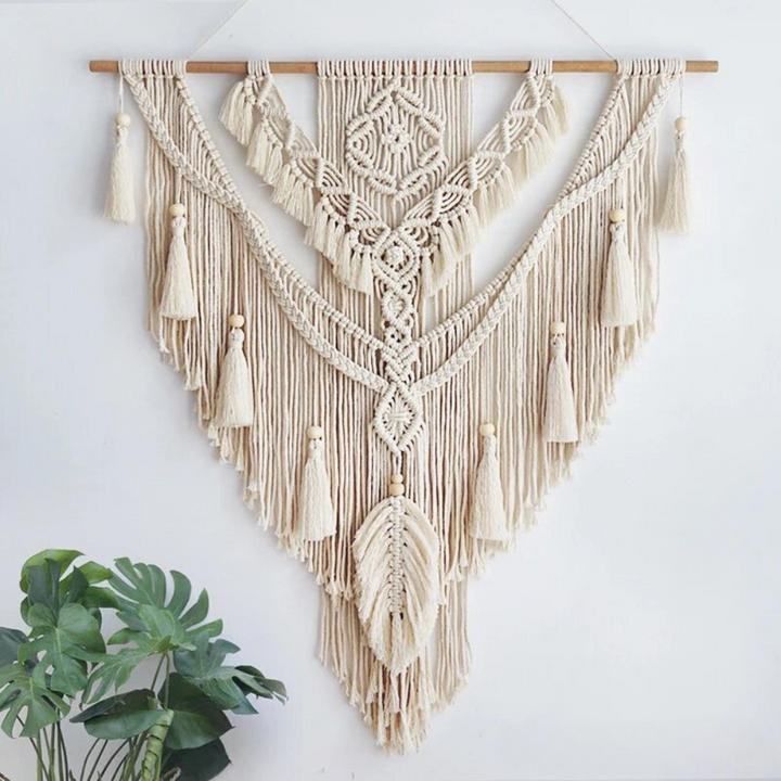 Scandinavian Boho Macrame Wall Hanging - Liora