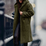 Warme und Stilvolle Lange Winterjacke – Amara