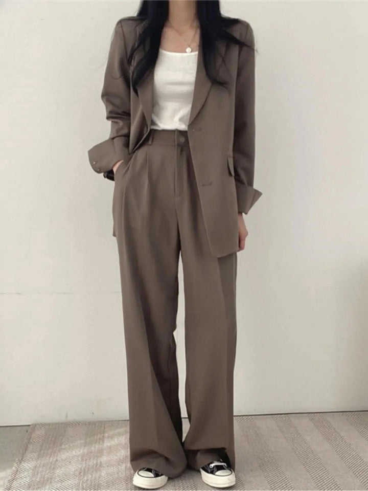 Women's Two-Piece Set Made of Stretch Fabric – Sofia