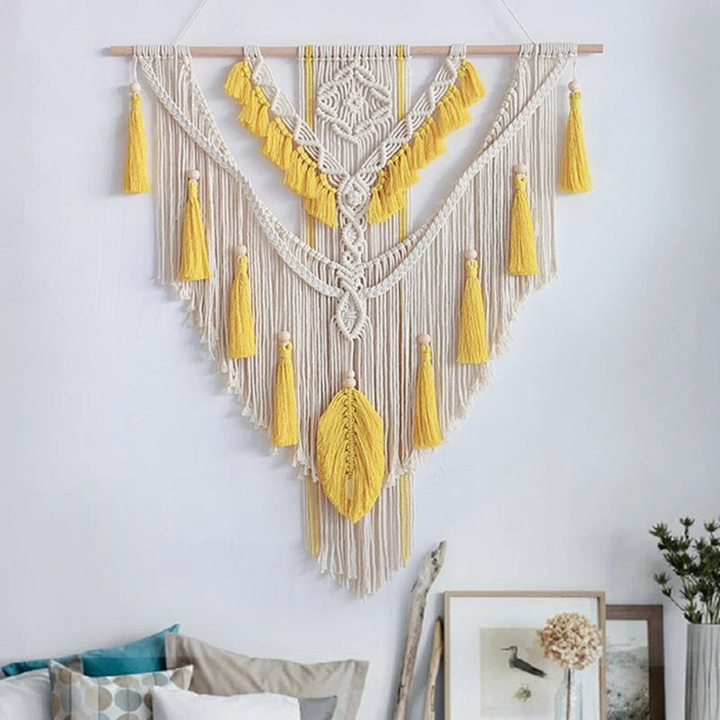 Scandinavian Boho Macrame Wall Hanging - Liora