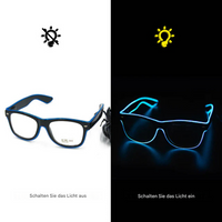 Gafas de neón luminosas - LumaGlow