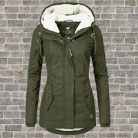 Pleated Cotton Winter Jacket with Hood – Mila