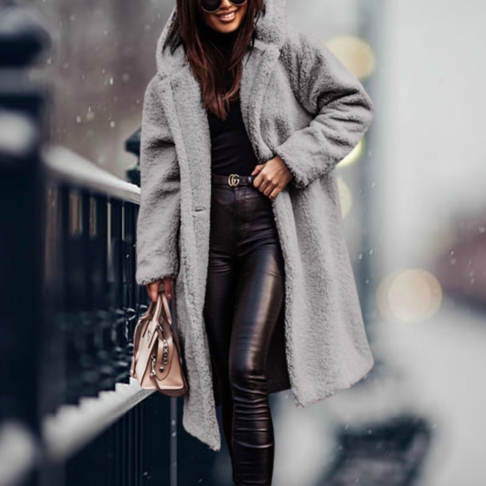 Warm and Stylish Long Winter Jacket – Amara
