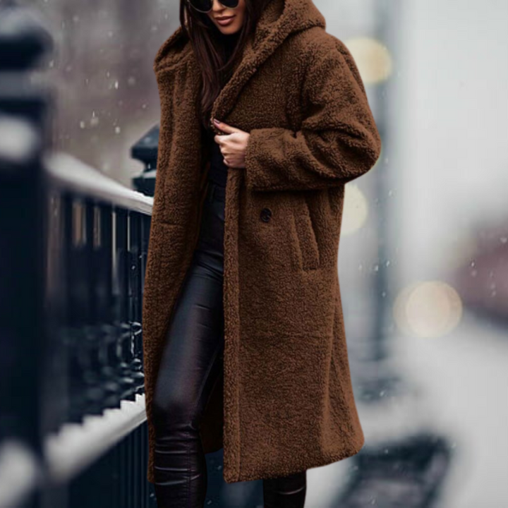 Warm and Stylish Long Winter Jacket – Amara