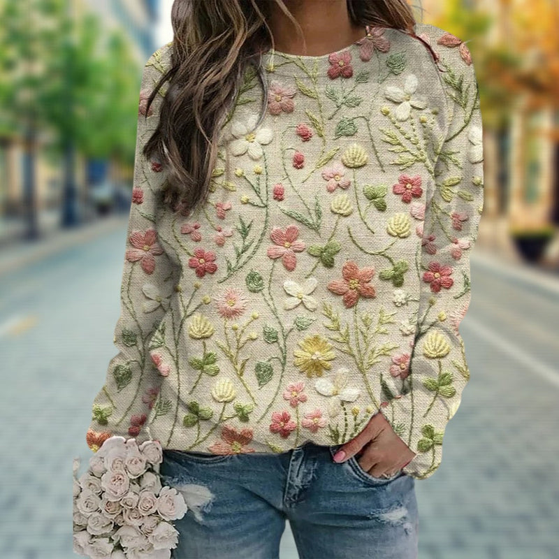 Light Women's Autumn Sweater with Loose Fit – Constanzen