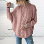 Lange Grob Strickpullover für Damen - Elise