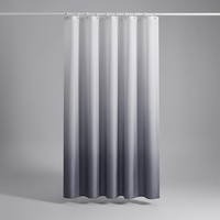 Verdickter Polyester Duschvorhang - AquaVeil