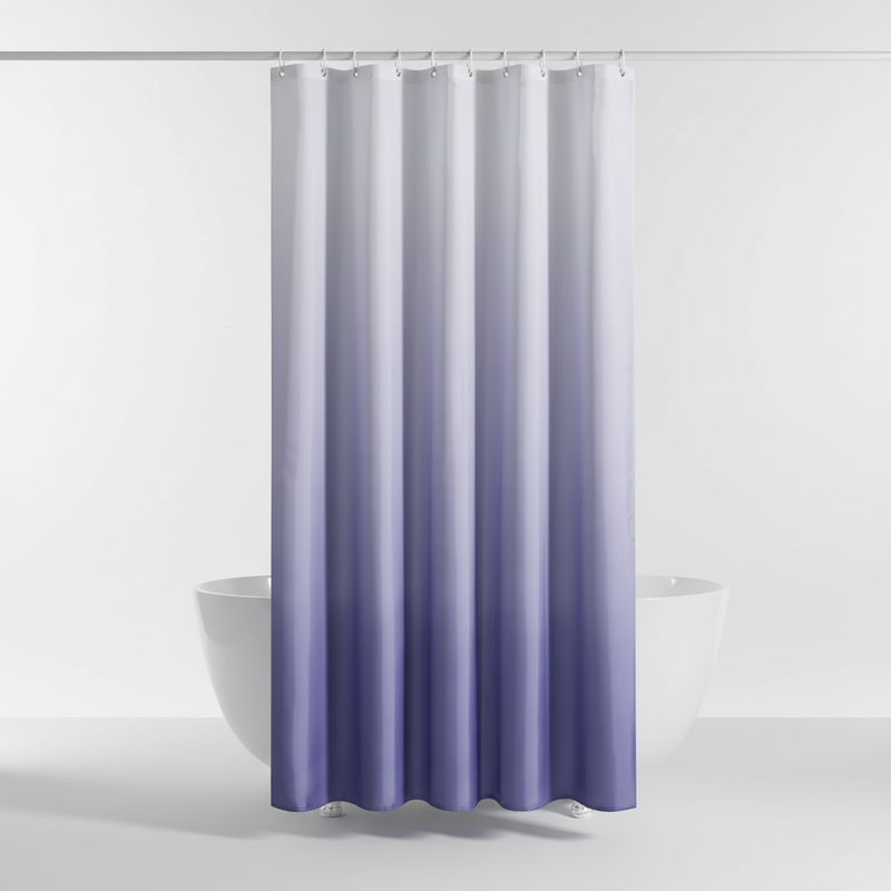 Verdickter Polyester Duschvorhang - AquaVeil