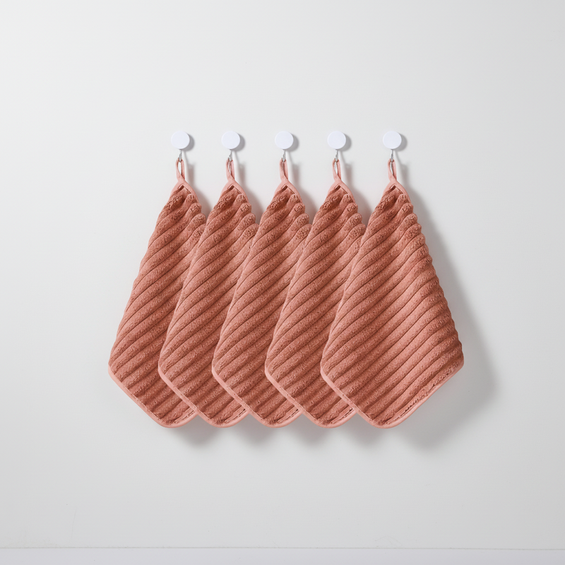 Vintage Gestreiftes Handtuch Set - VintageCloth
