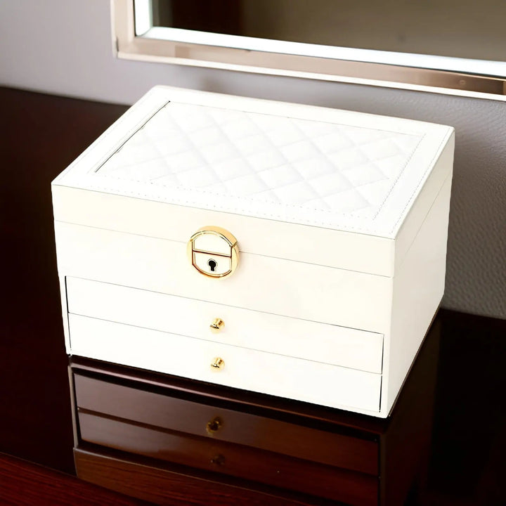 Luxurious Multi-layer Jewelry Box – EleganceBox