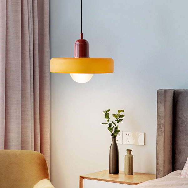 Lámpara colgante colorida estilo Bauhaus - StiloGlas