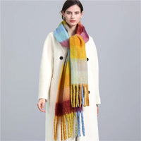 Trendy Checked Women's Scarf - Elira