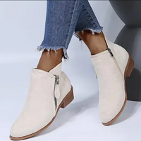 Botines de cuero para mujer otoñales – Saphira