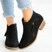 Botines de cuero para mujer otoñales – Saphira