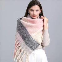 Trendy Checked Women's Scarf - Elira