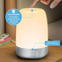 Wake-up light with natural sounds – Aurora