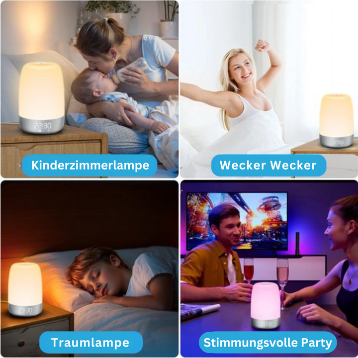 Wake-up light with natural sounds – Aurora