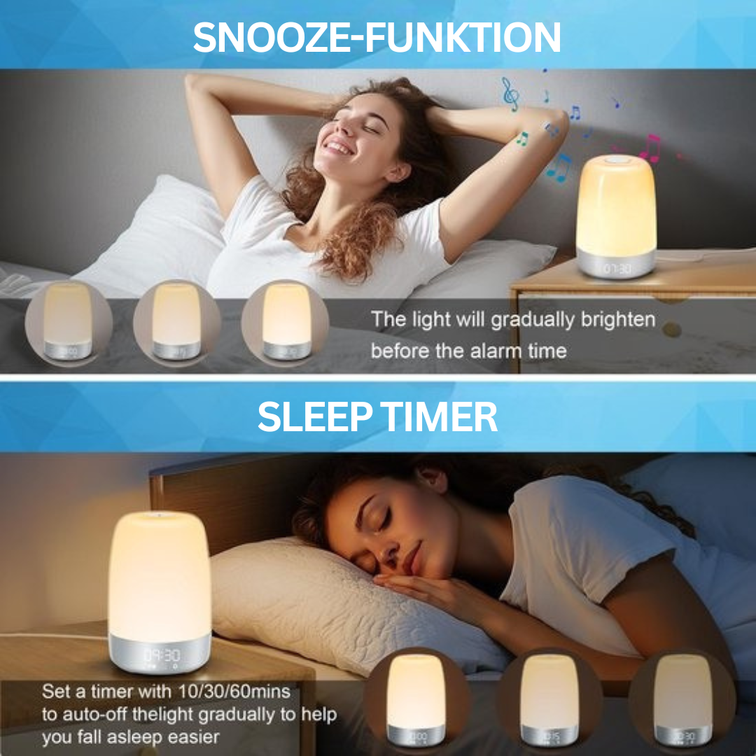 Wake-up light with natural sounds – Aurora