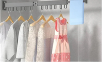 Wall-mounted drying rack for clothes – Dryvo