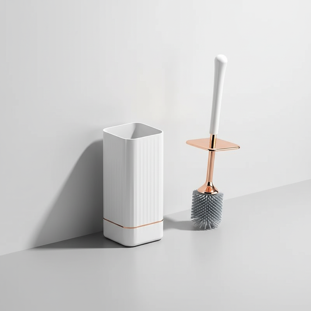 Wandmontierte Toilettenbürste Kunststoff - HygiaMount