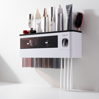 Wandmontierte Zahnburstenhalterung - HygiaHolder