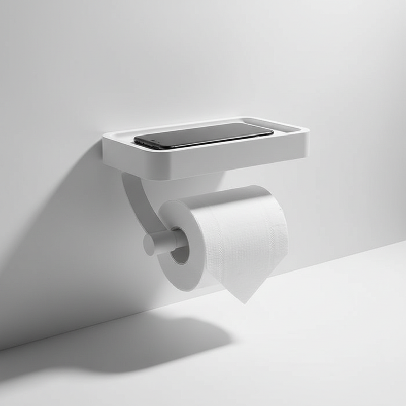 Wandmontierter Toilettenpapierhalter - RollDock