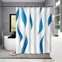 Wasserdichter Gedruckter Duschvorhang - ShowerWeave