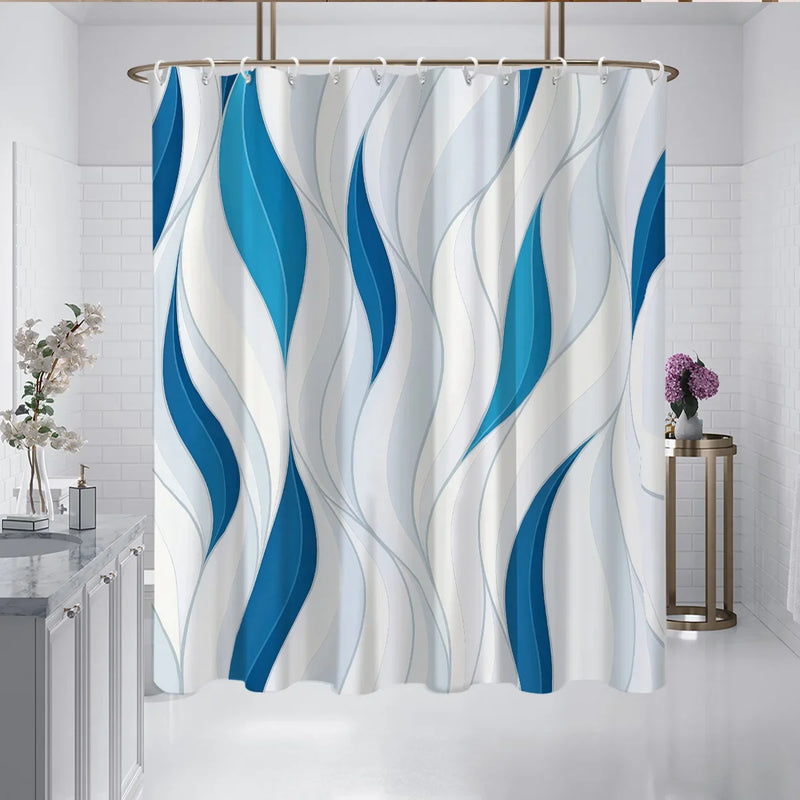 Wasserdichter Gedruckter Duschvorhang - ShowerWeave