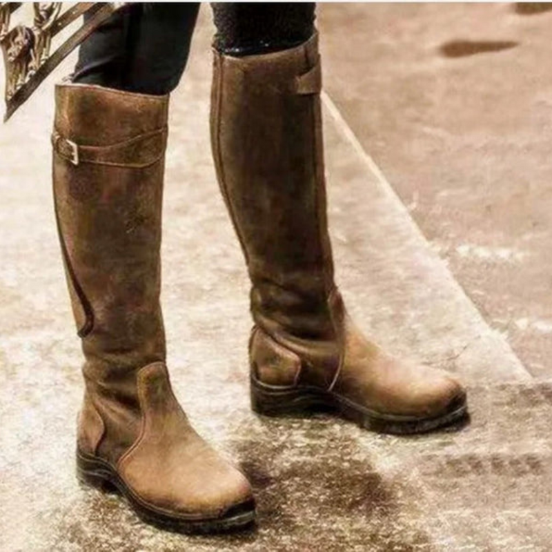 Waterproof High Women's Boots with Heel - Aurora