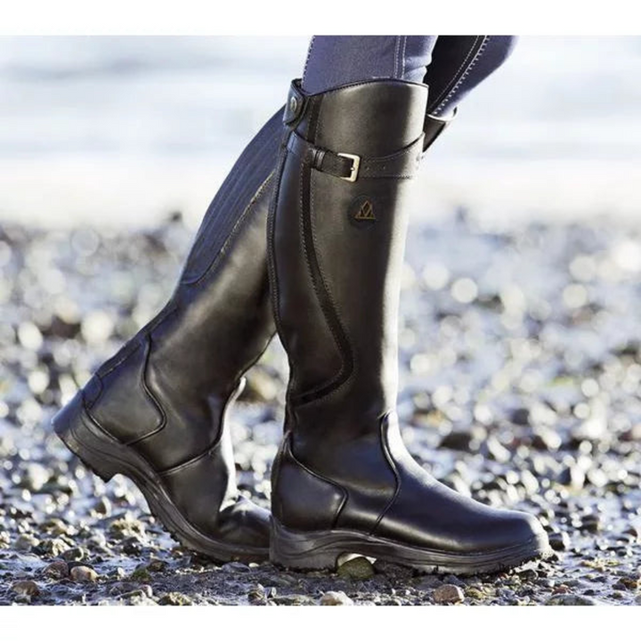 Waterproof High Women's Boots with Heel - Aurora