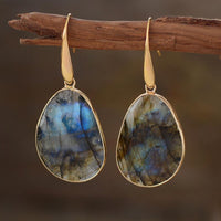 Labradorite Dreamlike Earrings – Lunaris