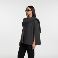 Weit Geschnittene Modecape - Leilani