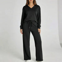 Weites Loungewear-Set Mit Weitem Bein - Joleen
