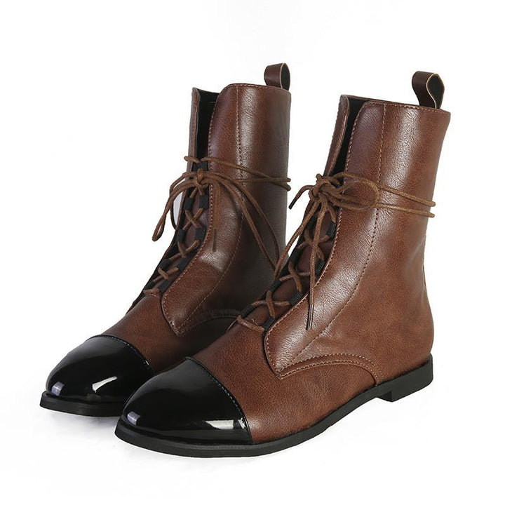 Women's leather ankle boots – Mirelle