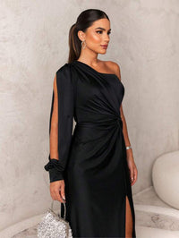 Ein-Schulter Abendkleid für einen Raffinierten Look - Ravina