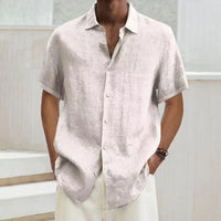 Polo para hombre de algodón y lino – Noah