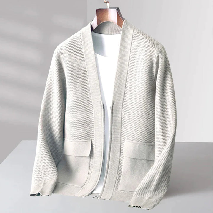 Trendy Men's Knit Vest - Noah