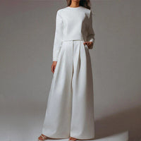 Trendy Two-Piece Palazzo Set - Amara