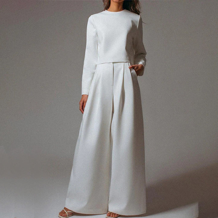 Trendy Two-Piece Palazzo Set - Amara