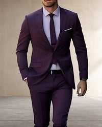 Elegante traje de hombre de 2 piezas - Milán