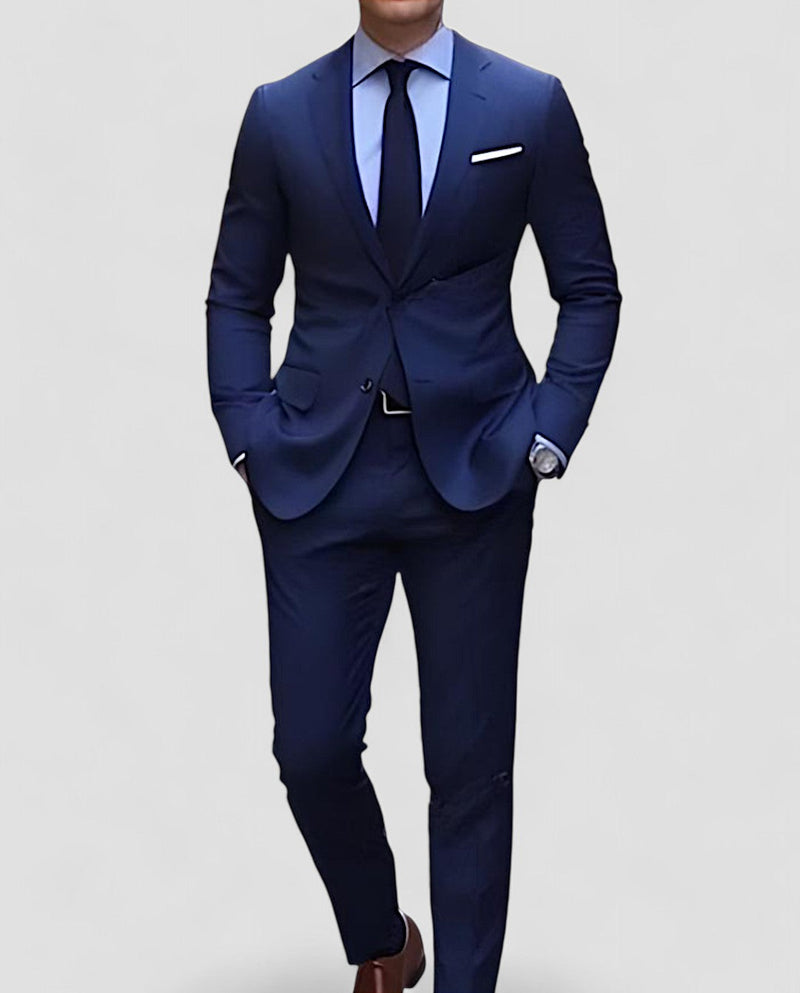 Elegante traje de hombre de 2 piezas - Milán