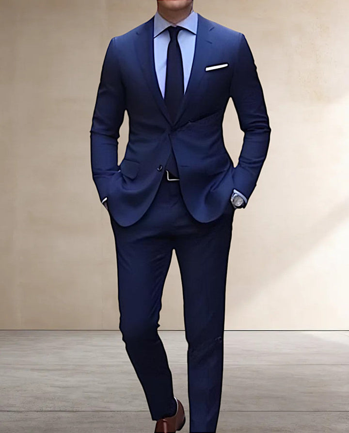 Elegante traje de hombre de 2 piezas - Milán