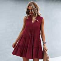 Happy summer dress with loose fit – Elin