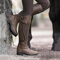 Orthopedic Boots with Buckle Details - Elara