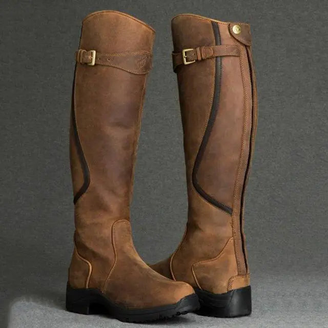 Orthopedic Boots with Buckle Details - Elara