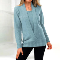Warme & Bequeme Damen Winterstrickpullover – Selina