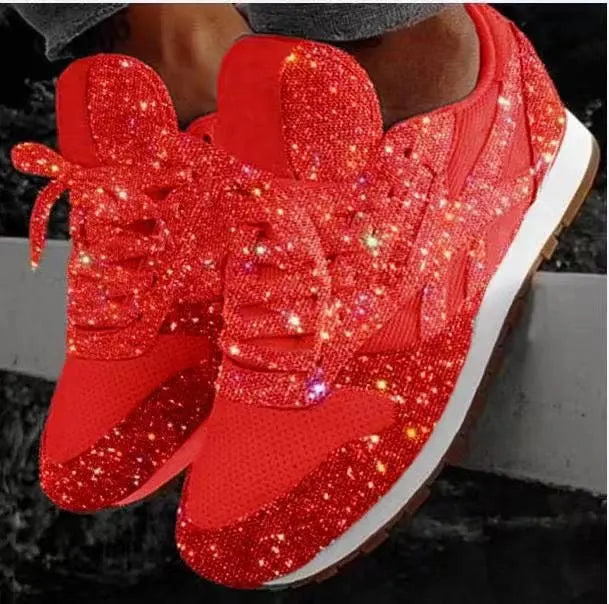 Women's Glitter Shoes with Sequins - Livia