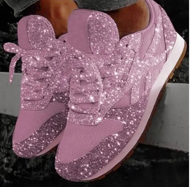 Women's Glitter Shoes with Sequins - Livia