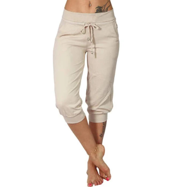 Casual Capri Pants - Luna