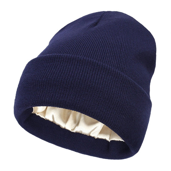 Winter hat with silk lining - Noor